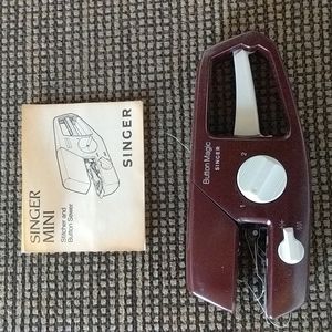Vintage Singer Mini Stitcher and Button Sewer